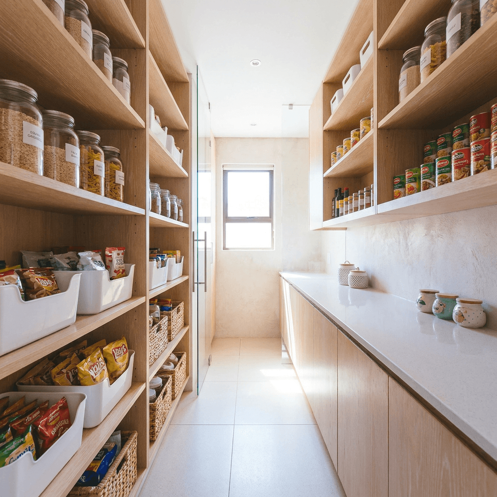 Clean, organized garage after a professional cleanout
